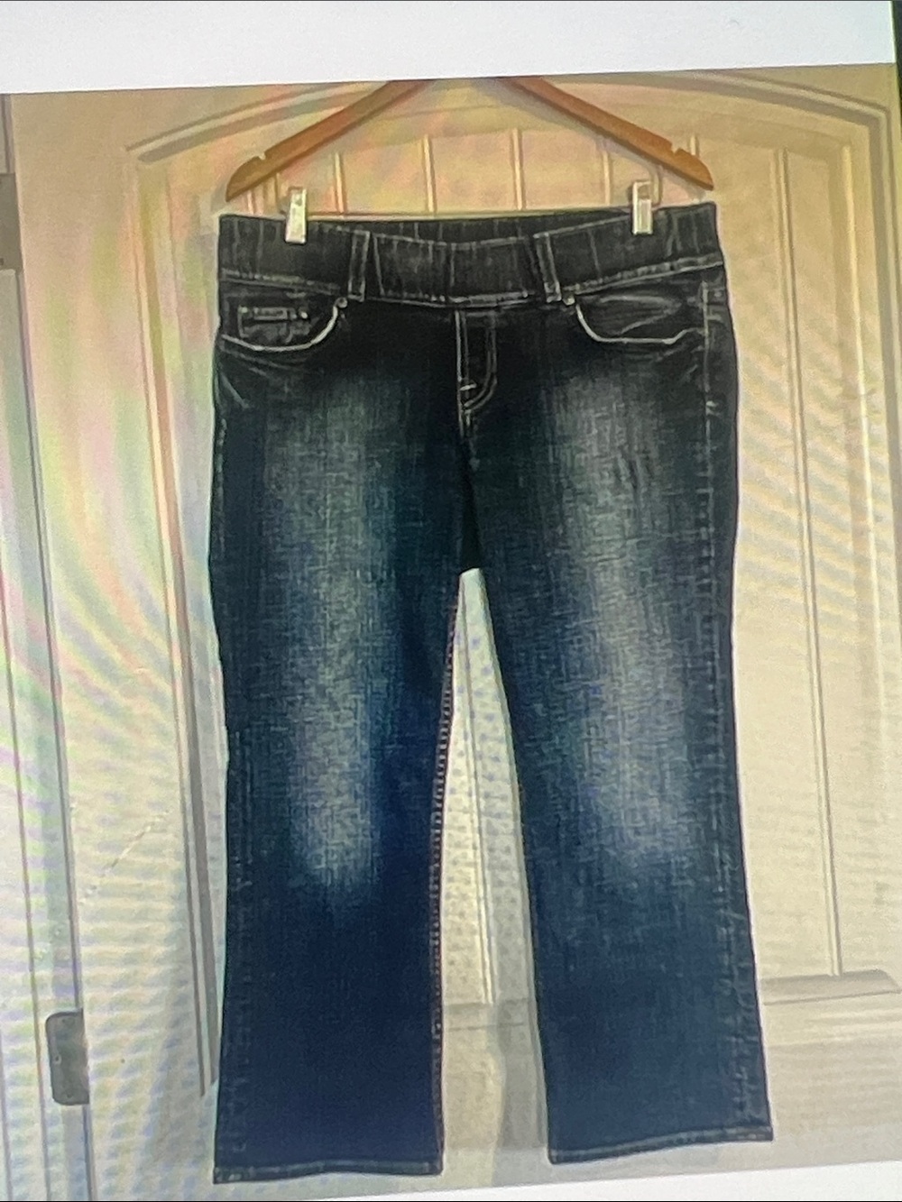 Lucky Brand lil Maggie Maternity Crop Jeans